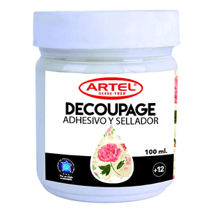 Adhesivo Y Sellador Decoupage 100ml. Artel