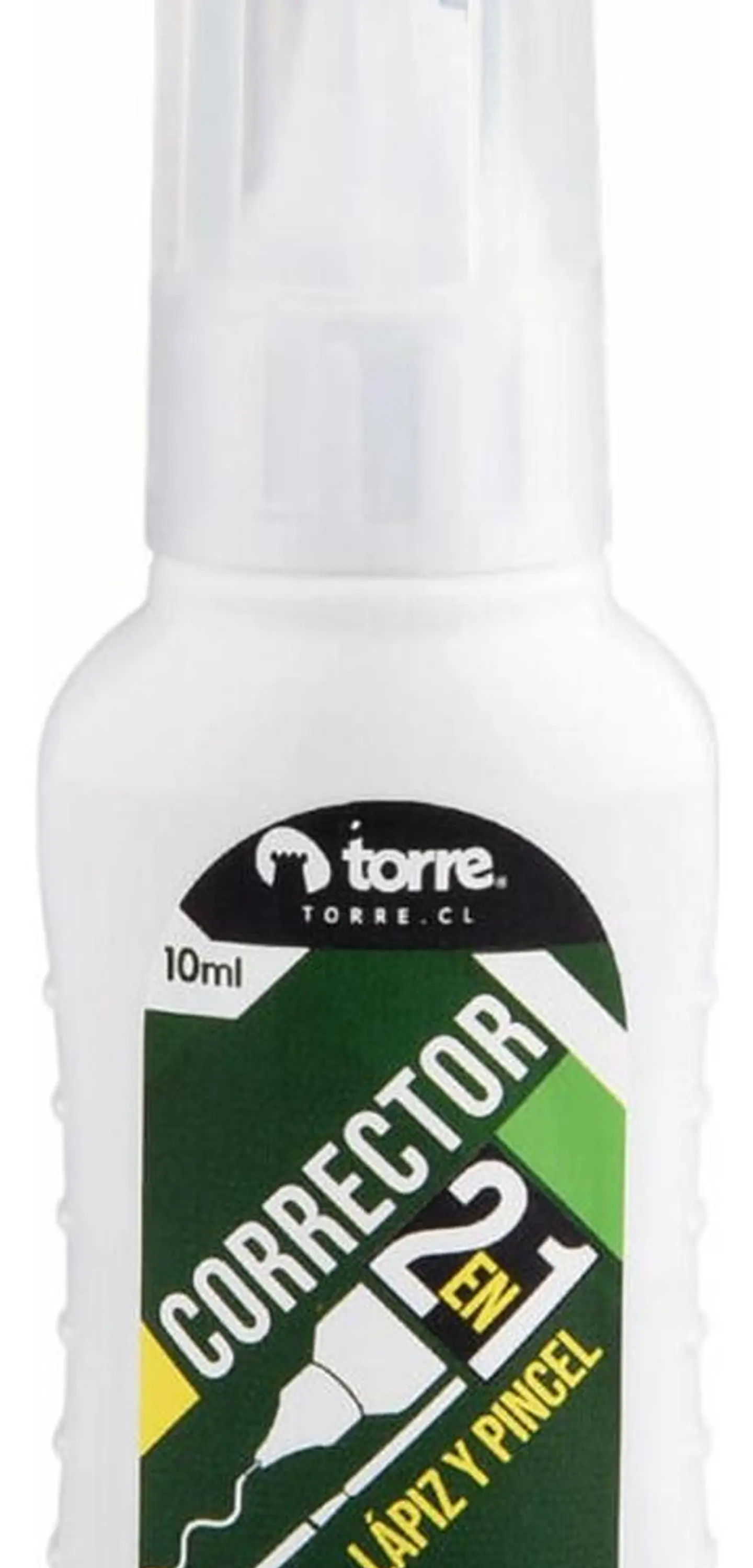 Corrector 2 En 1 Torre 10ml, Lápiz Y Pincel. Torre 1