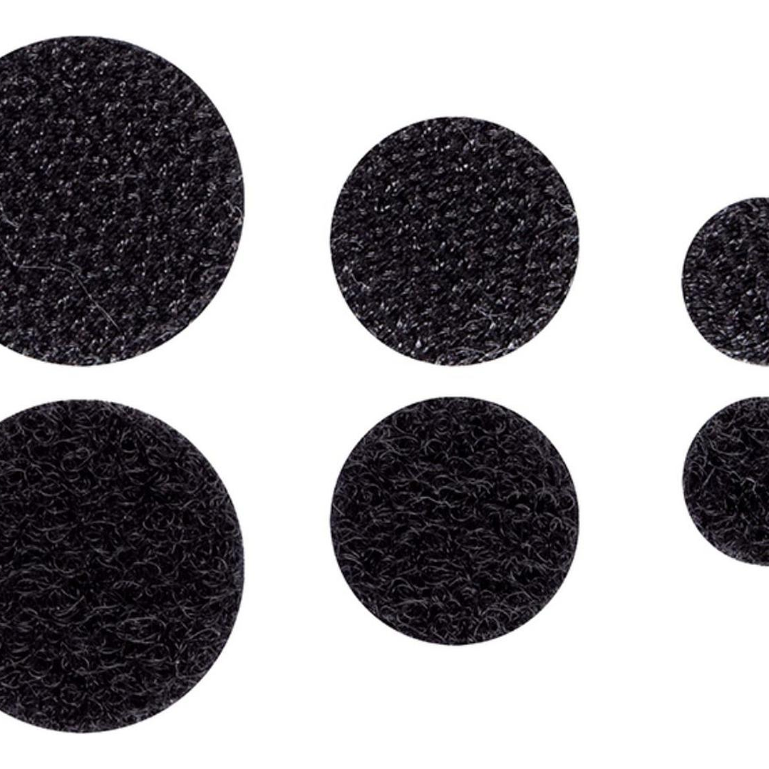 Velcro Circular Adhesivo Negro 69 Unid. Creative 3