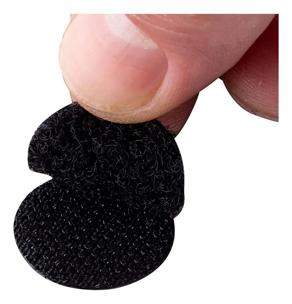 Velcro Circular Adhesivo Negro 69 Unid. Creative 4