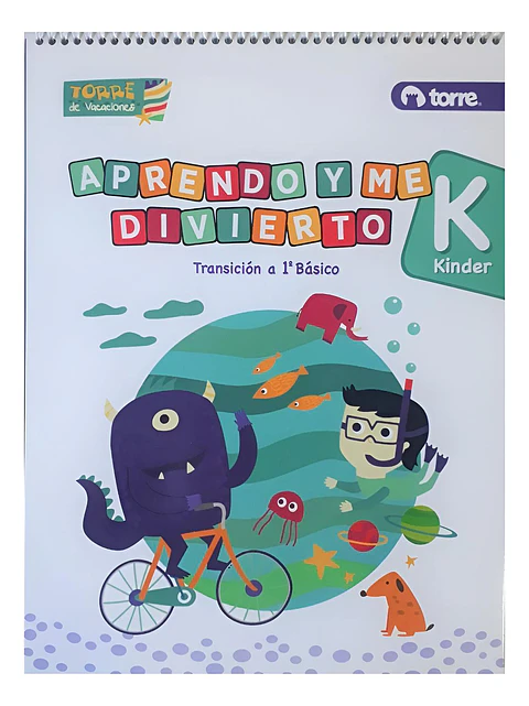 Cuaderno Aprendo Y Me Divierto Torre Transición A 1° Básico