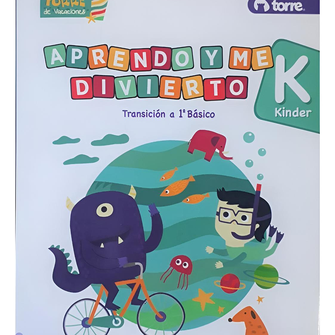 Cuaderno Aprendo Y Me Divierto Torre Transición A 1° Básico 1