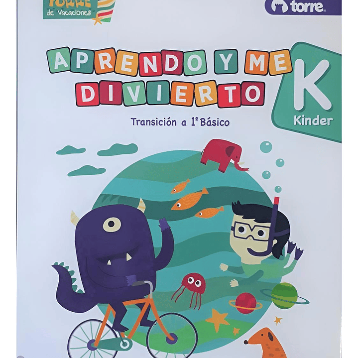 Cuaderno Aprendo Y Me Divierto Torre Transición A 1° Básico 1