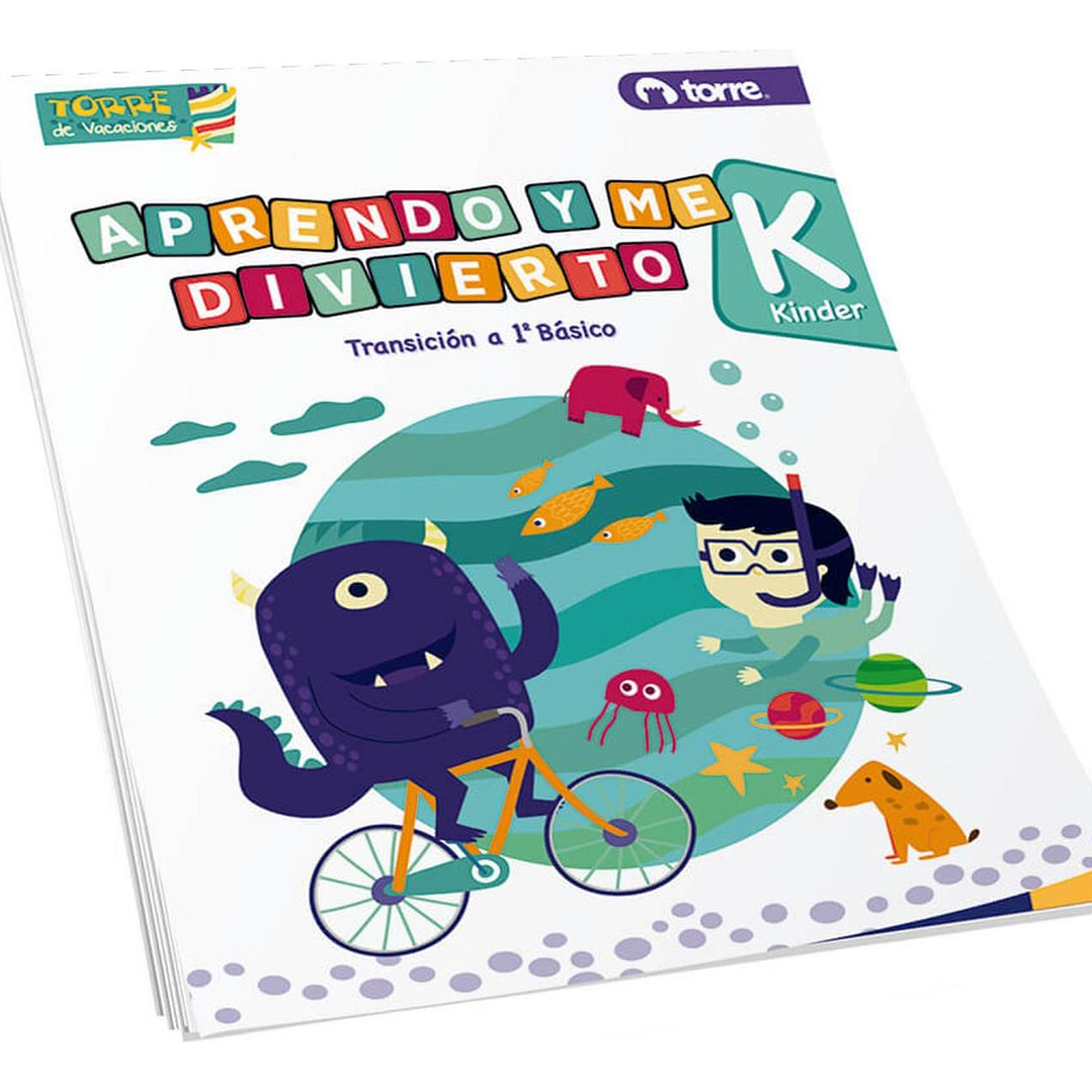 Cuaderno Aprendo Y Me Divierto Torre Transición A 1° Básico 2