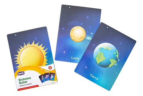 Láminas Didácticas Sistema Solar. Dactic