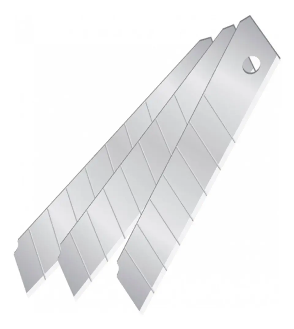 Repuesto Cuchillo Cartonero Xl 25mm 10 Unidades. Torre 3