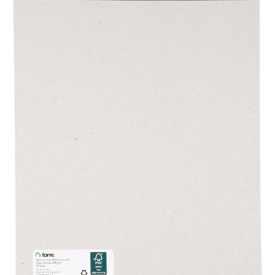 Block Artístico Multitécnica A4, 20h Sense Of Color. Torre 3