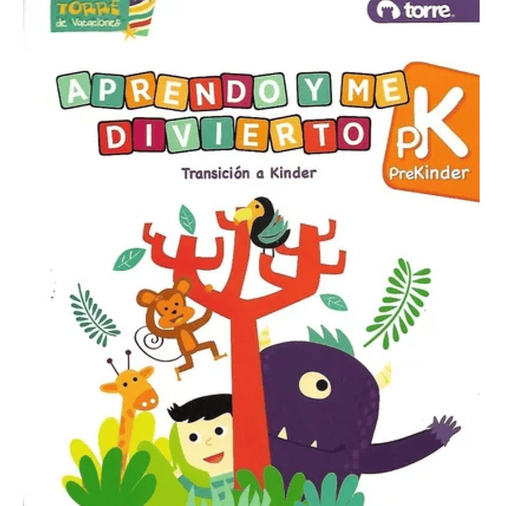 Cuaderno Aprendo Y Me Divierto Torre Transición A Kinder. 1