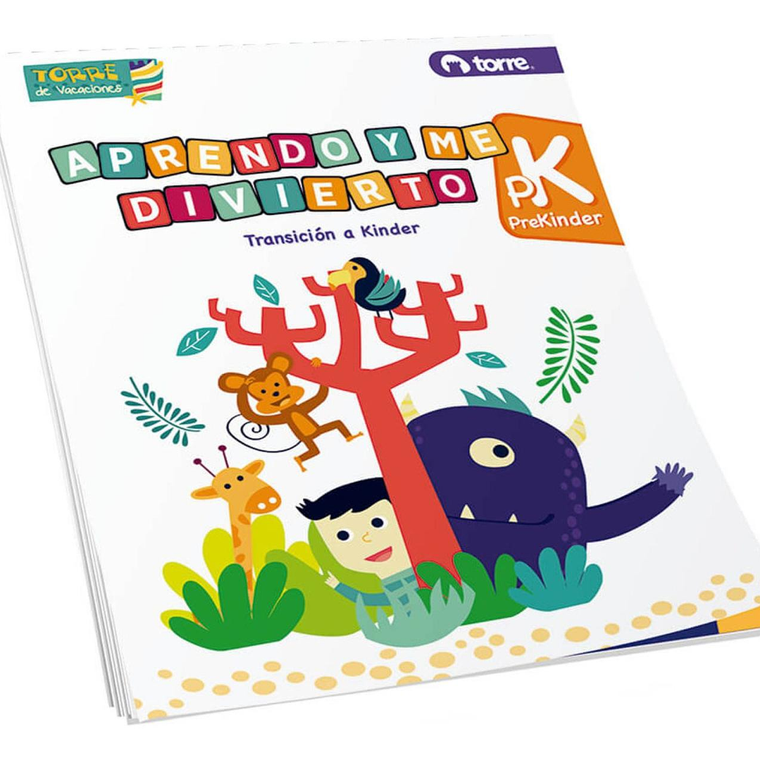 Cuaderno Aprendo Y Me Divierto Torre Transición A Kinder. 2