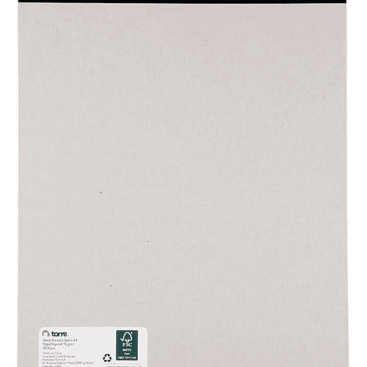 Block Artístico Papel Vegetal A4, 50h Sense Of Color. Torre 3