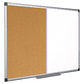 Pizarra Mixta Corcho Y Acrilica 60x45cm, Marco Aluminio - Miniatura 3