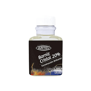 Barniz Cristal 20% Frasco 80ml Artel