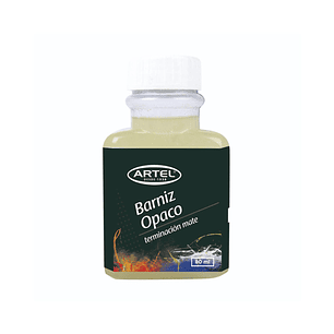 Barniz Opaco Frasco 80ml. Artel