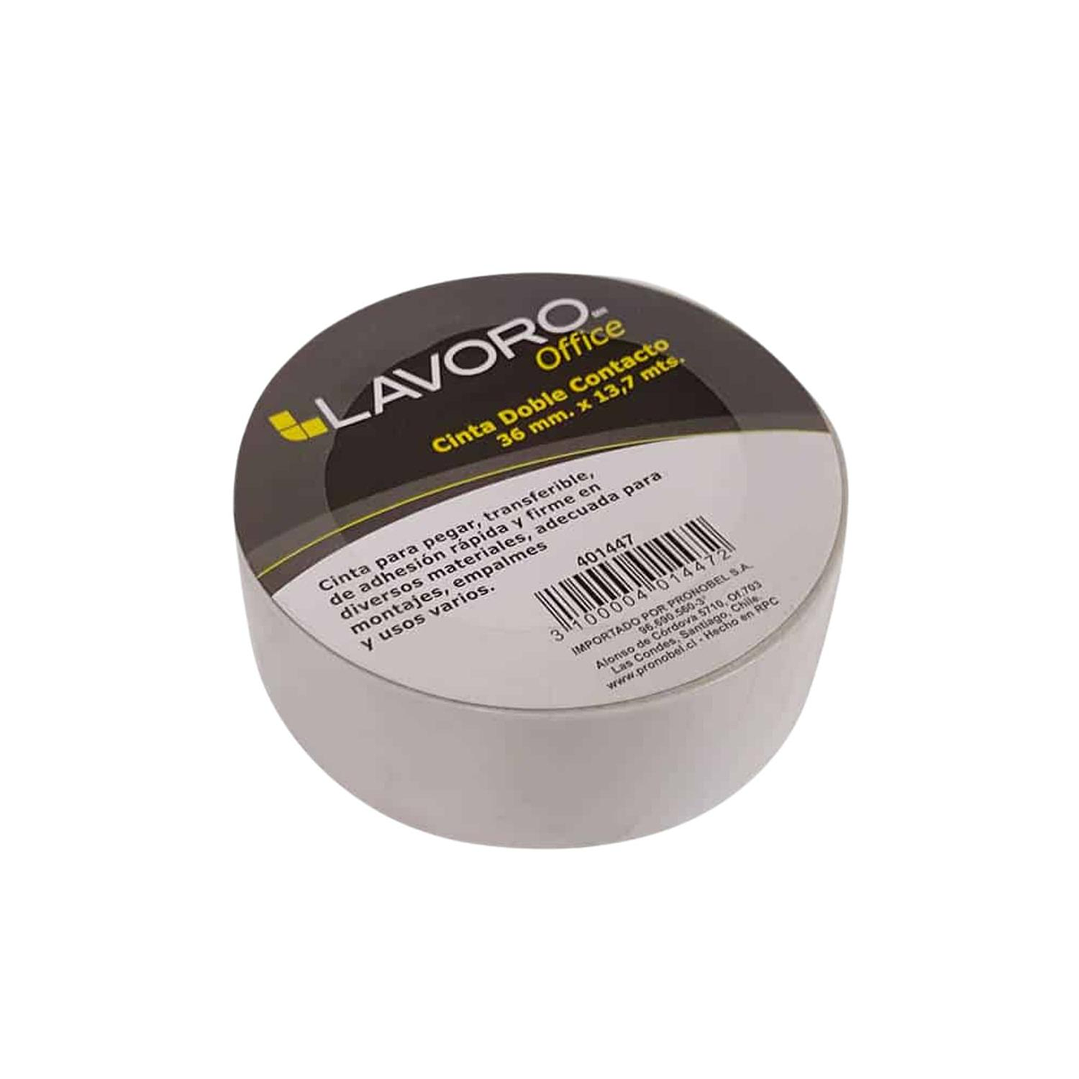 Cinta De Fijar Doble Contacto, Transferible 36mm X 13,7 Mts. 3