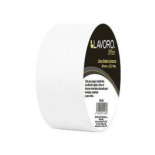 Cinta De Fijar Doble Contacto, Transferible 48mm X 13,7 Mts.