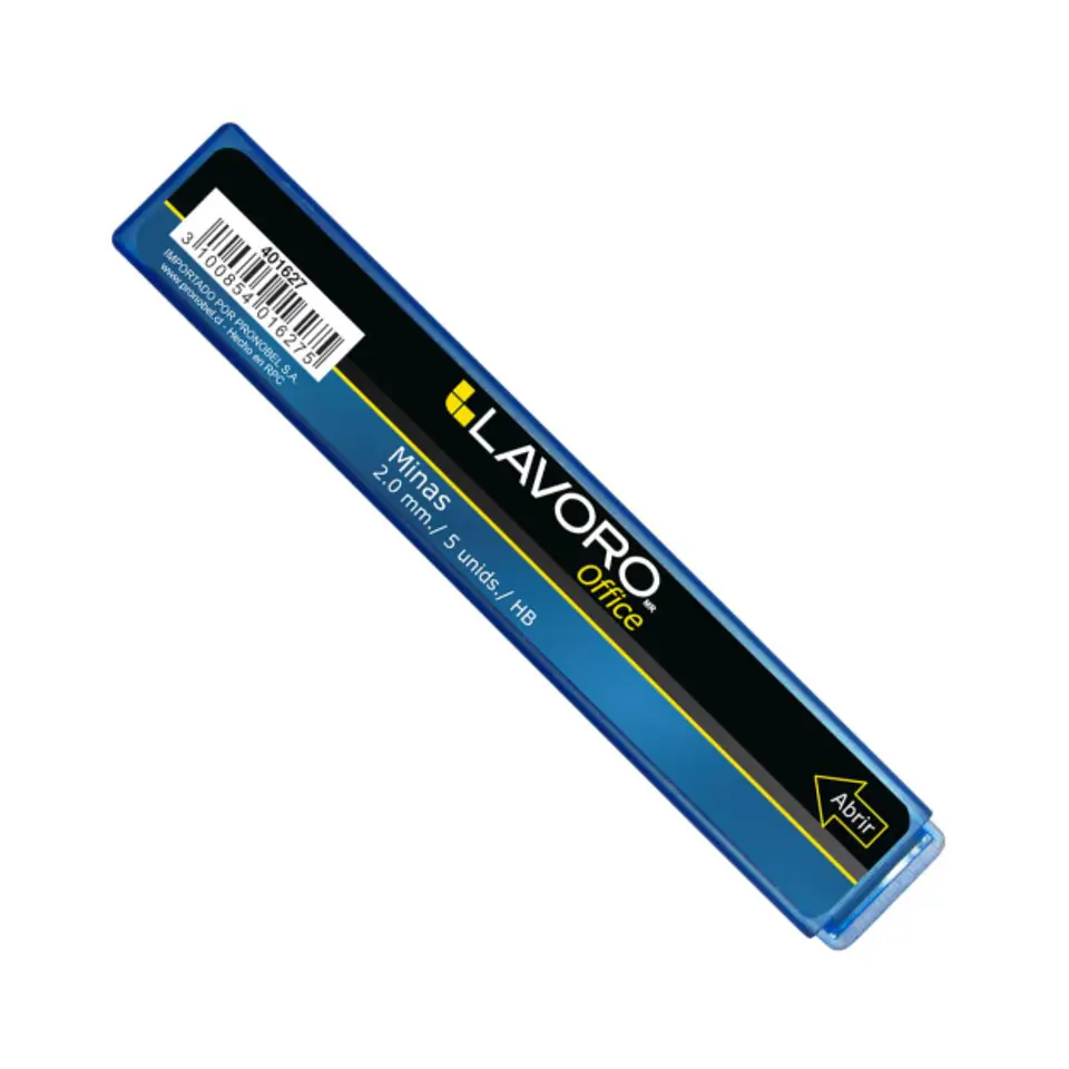 Pack 2 Tubos Minas 2.0mm Hb 5 Unid. Lavoro 4