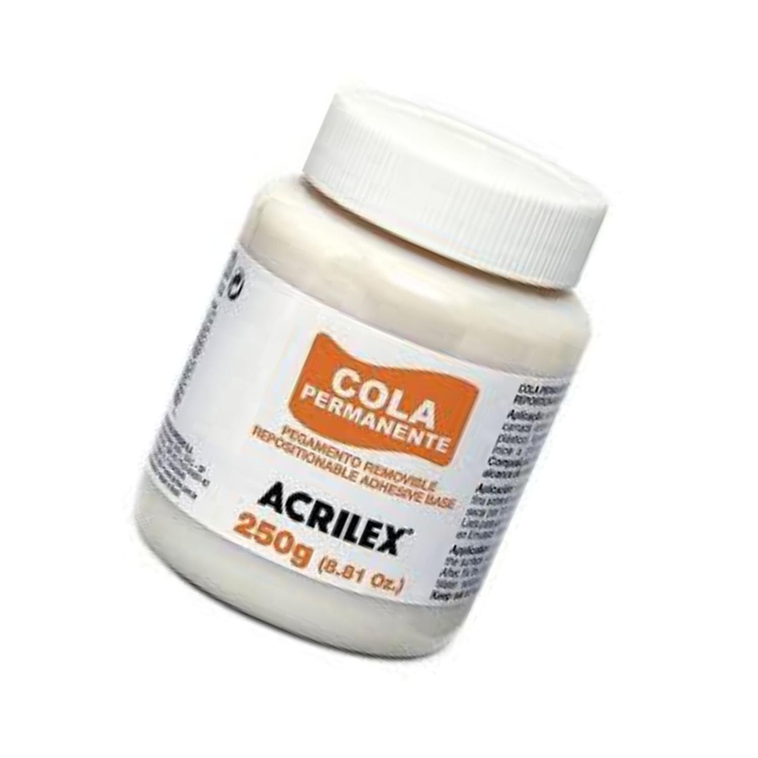 Cola Permante, Pegamento Reposicionable 250g. Acrilex 2
