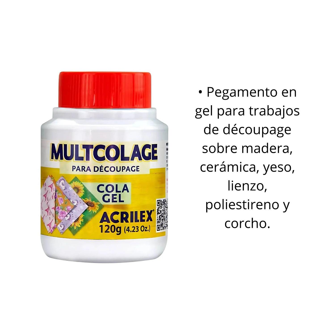 Multicolage Para Decoupage 120g. Acrilex 3