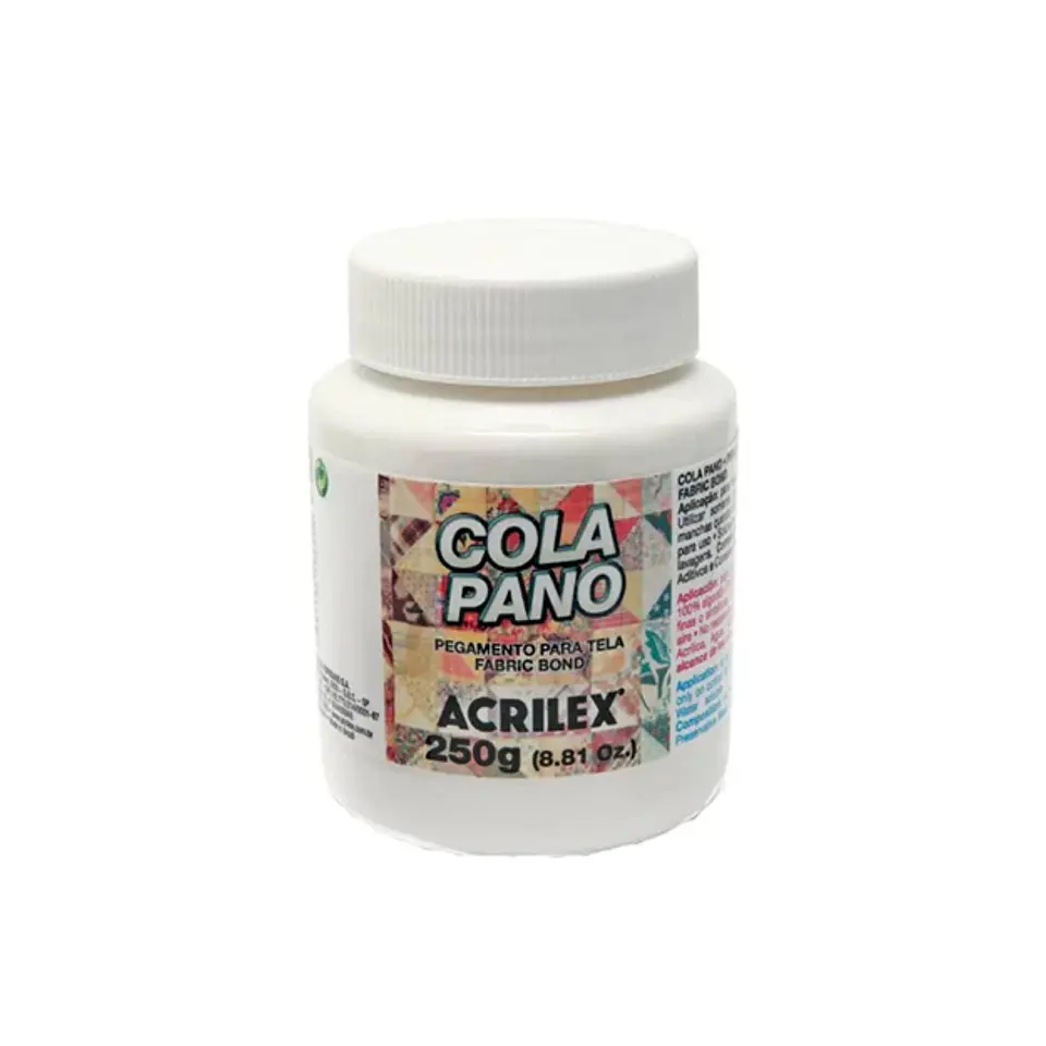 Pegamento Para Tela. Cola Pano 250 Grs. Acrilex 1