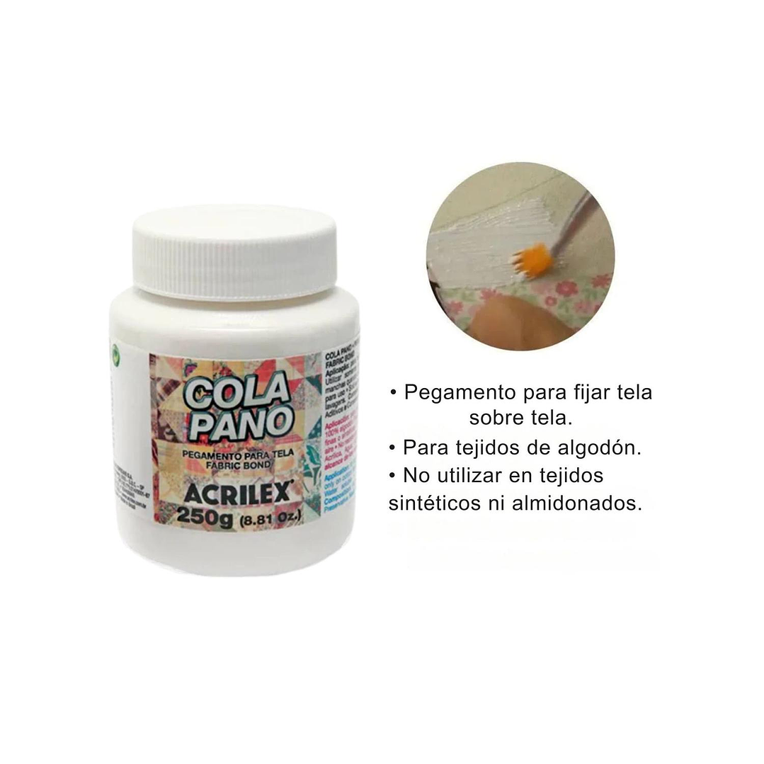 Pegamento Para Tela. Cola Pano 250 Grs. Acrilex 3