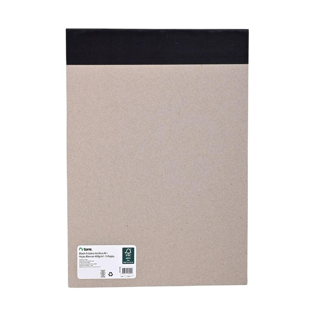 Block Artístico Acrílico Y Óleo A4 Sense Of Color. Torre 3