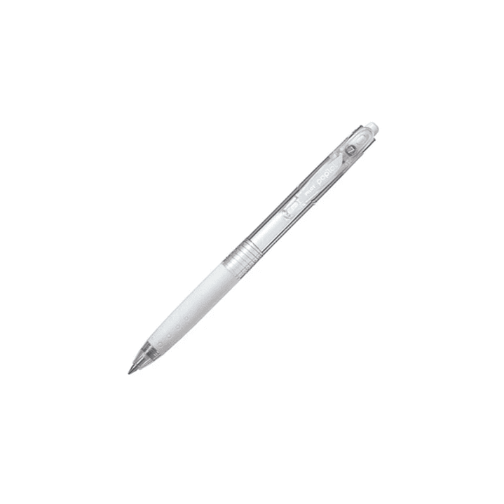 Lapiz Gel POPLOL 0.7 Blanco. Pilot 1