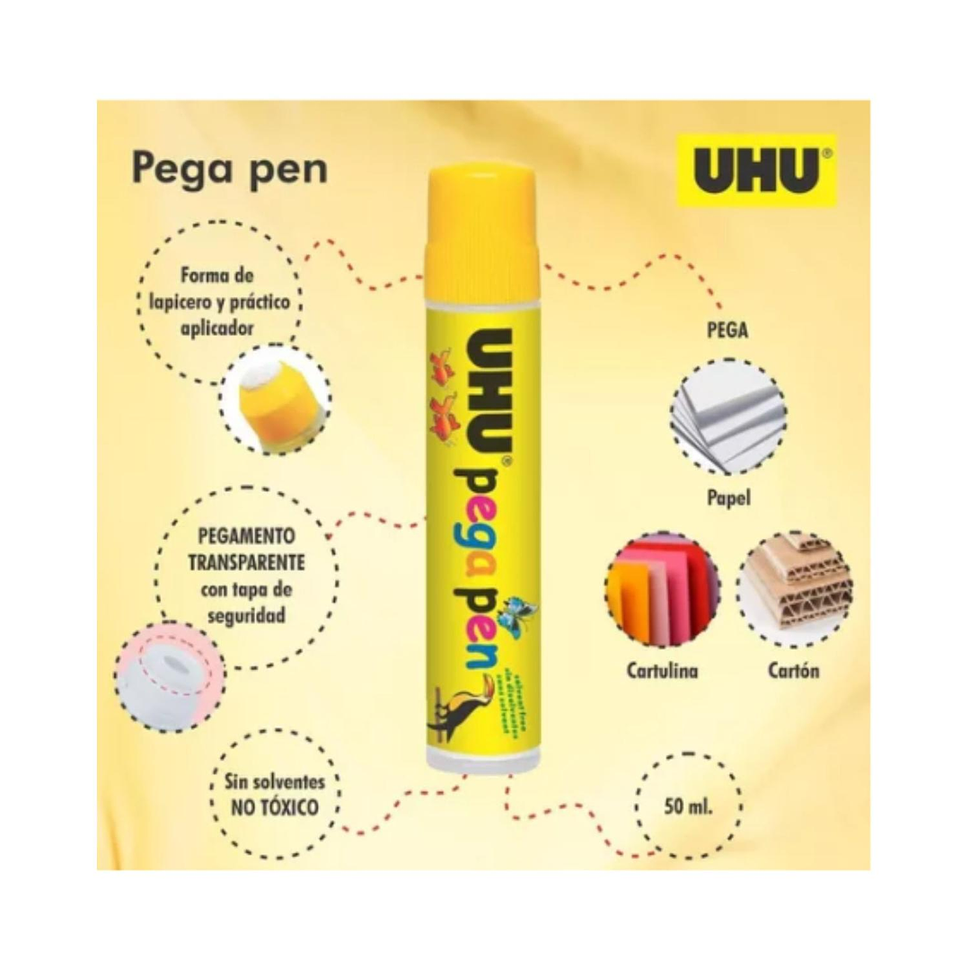 Pegamento Uhu Glue Pen 50ml. 3 Unid 3