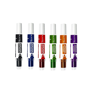 Set Plumones, Marcadores Recargables 6 Unid. Lavoro