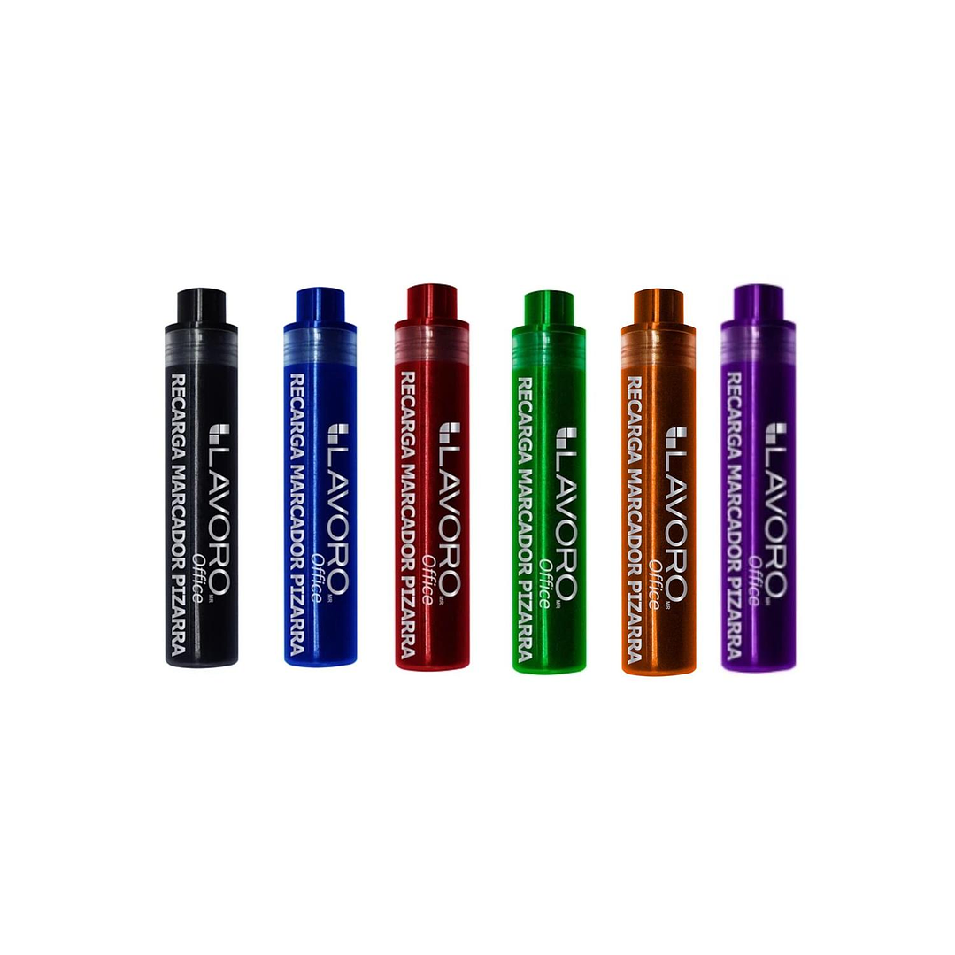 Cartucho, Recarga Marcador De Pizarra 6 Unid. Lavoro 1
