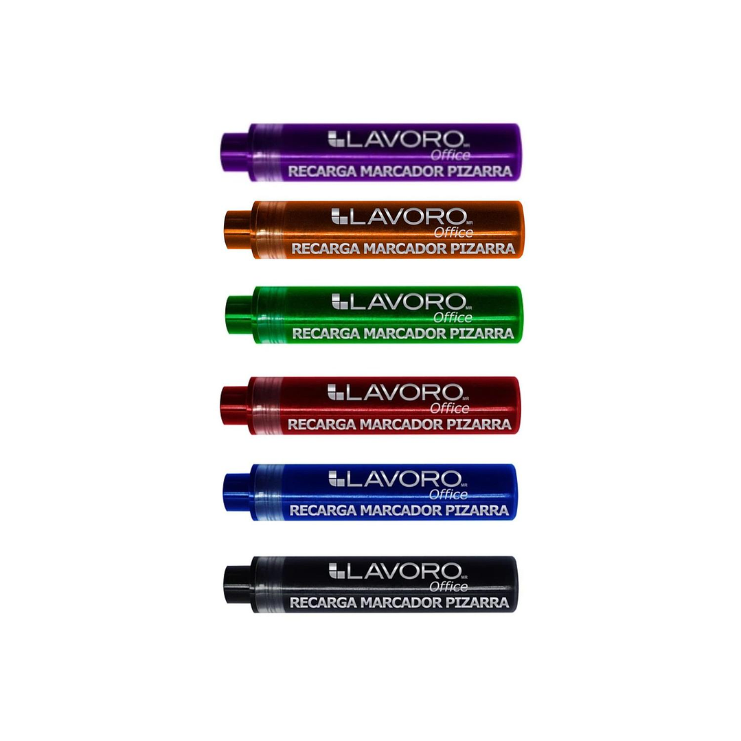 Cartucho, Recarga Marcador De Pizarra 6 Unid. Lavoro 2