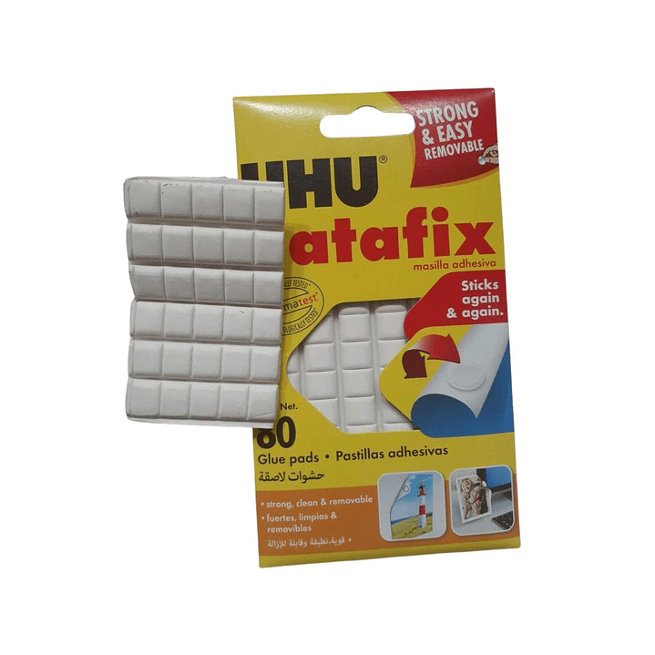 Uhu Patafix Masilla Adhesiva, Pastillas Adhesivas 80unid 5