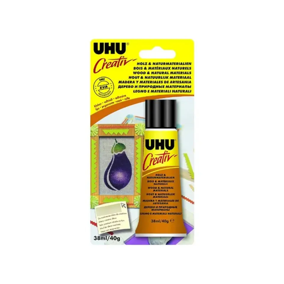 Uhu Pegamento Para Madera Y Materiales De Artesania 40g 1