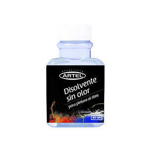 Disolvente Sin Olor Frasco 80ml. Artel