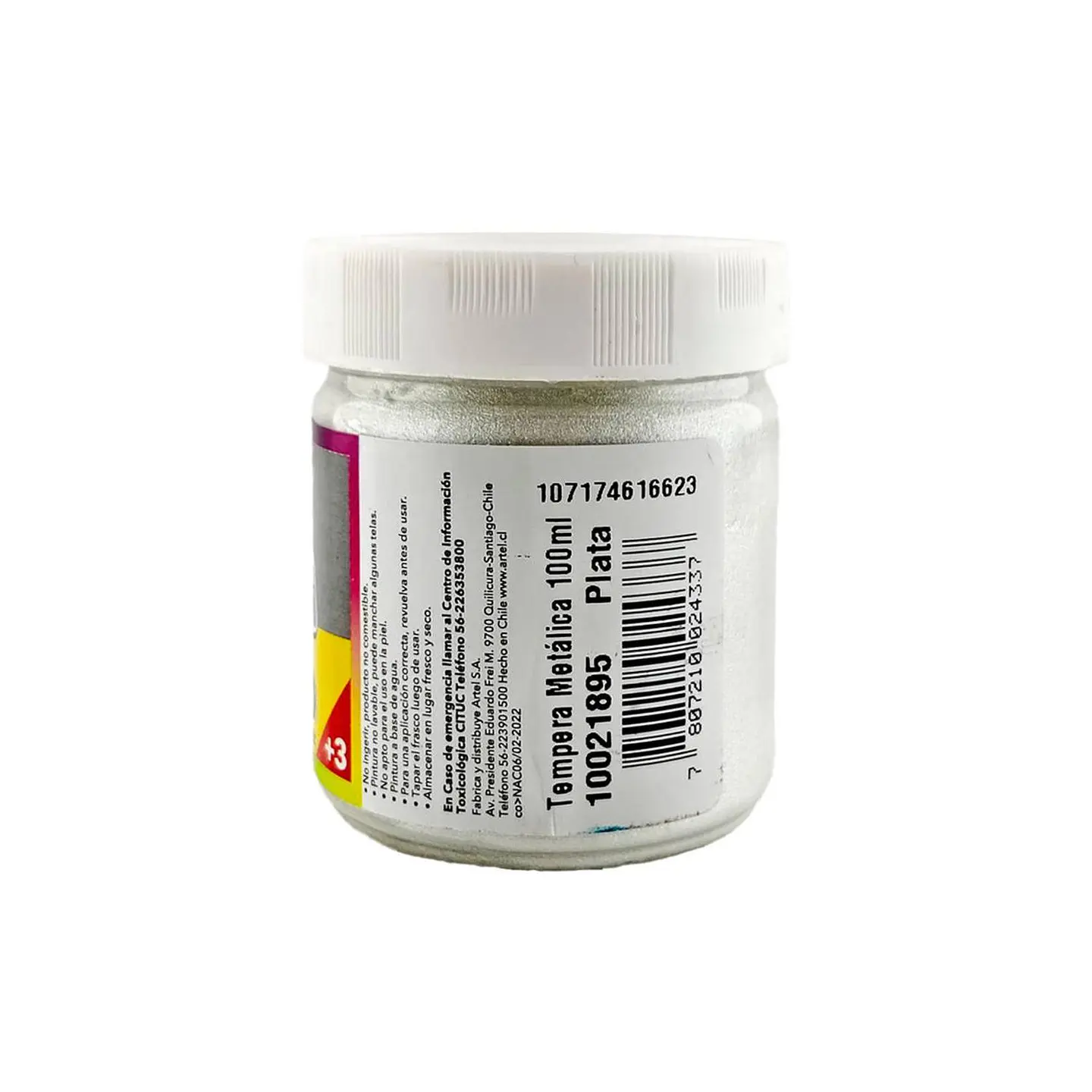 Frasco Tempera Metálica 100ml. Artel 13
