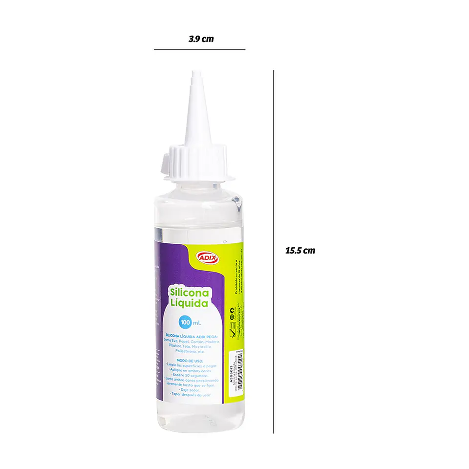 Silicona Líquida 100ml. Adix 3