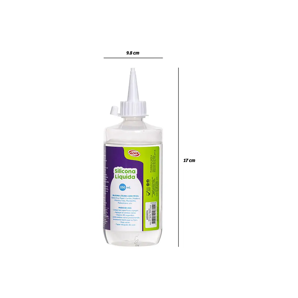 Silicona Liquida 250ml. Adix. 2