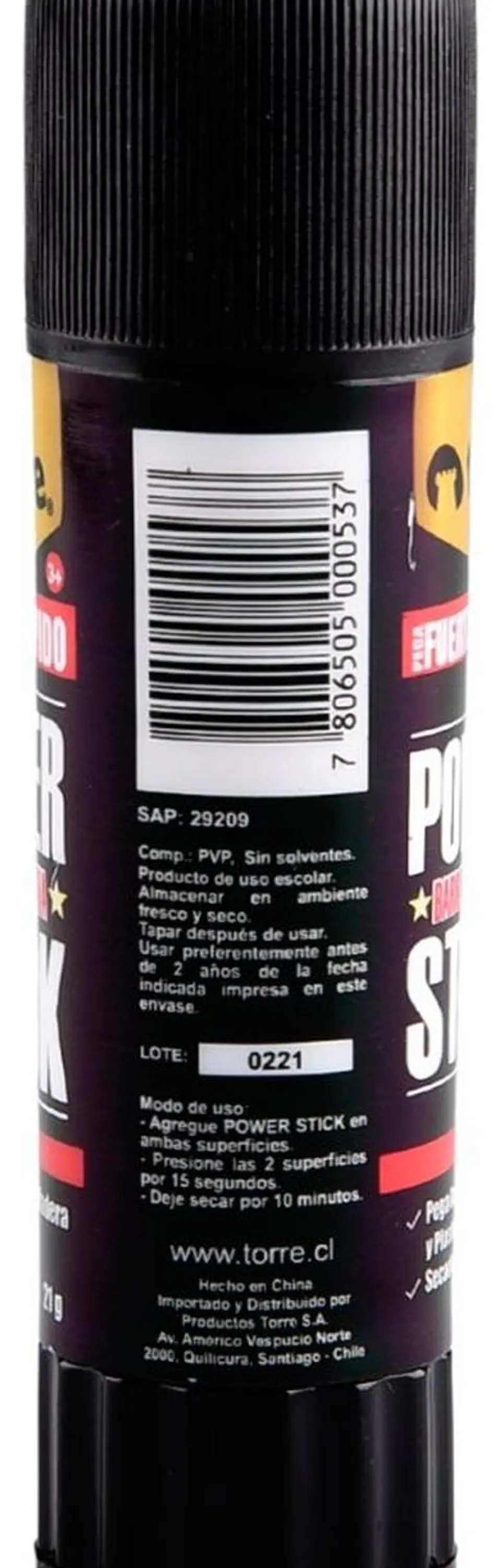 Pegamento, Adhesivo En Barra Power Stick 36grs 3 Unid. Torre 3