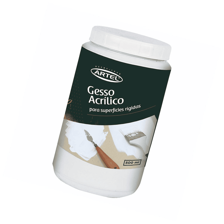 Gesso Acrilico 500ml. Artel 2