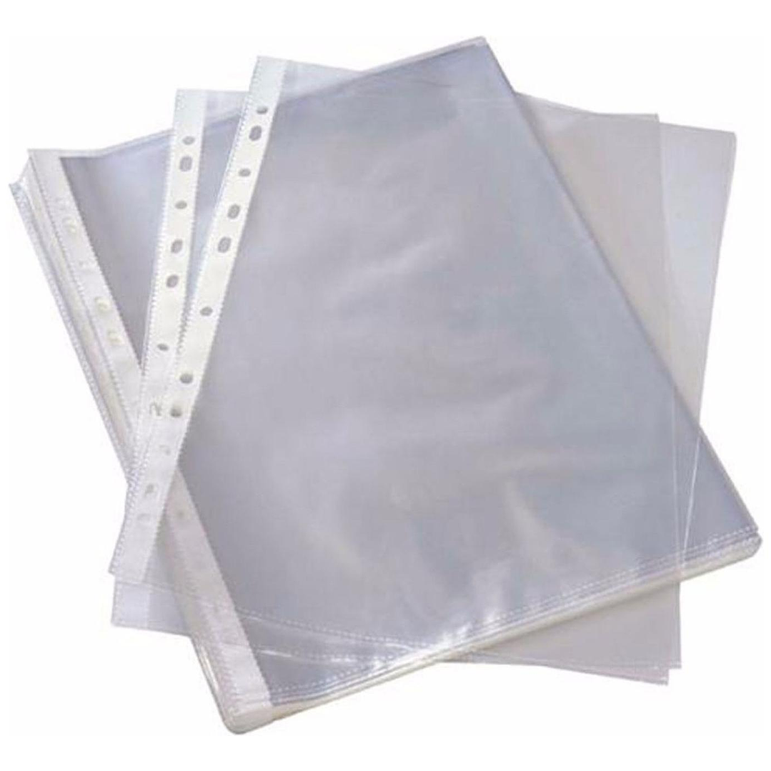 Fundas Protectoras Plasticas Transparente Oficio 100 Un Adix 2