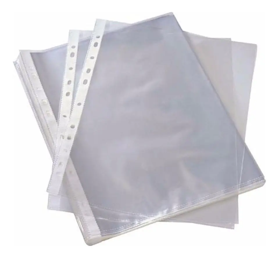 Fundas Protectoras Plasticas Transparente Oficio 100 Un Adix 2