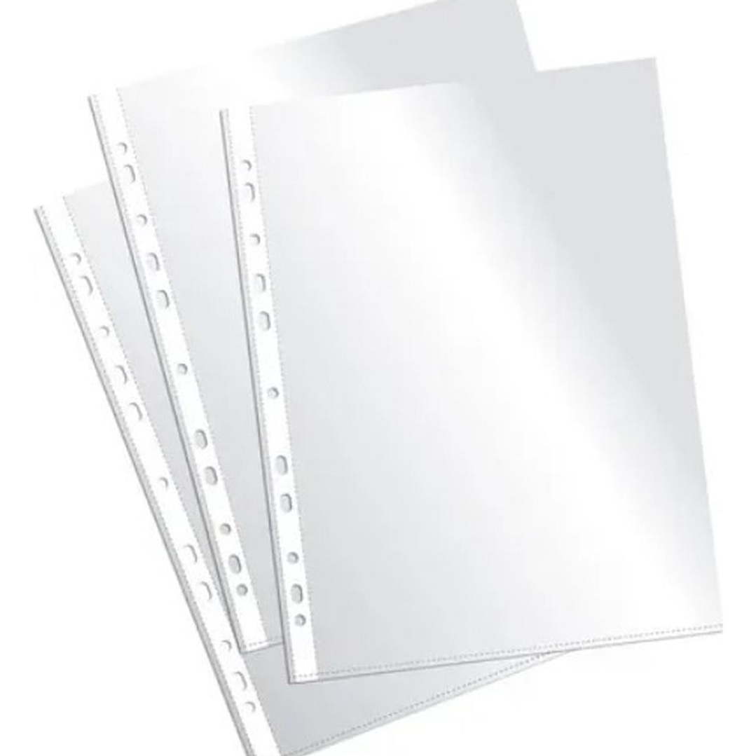 Fundas Protectoras Plasticas Transparente Carta 100 Un Adix 2