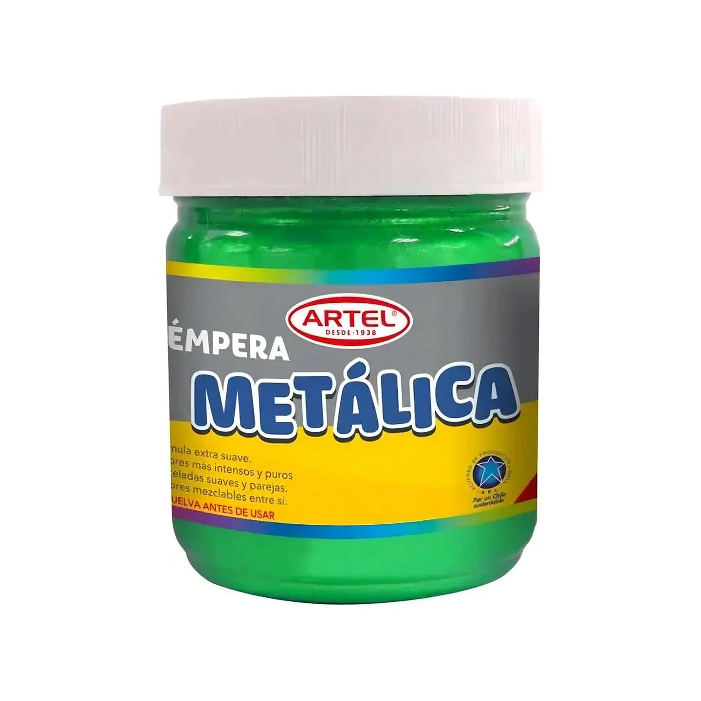 Frasco Tempera Metálica 100ml. Artel 1