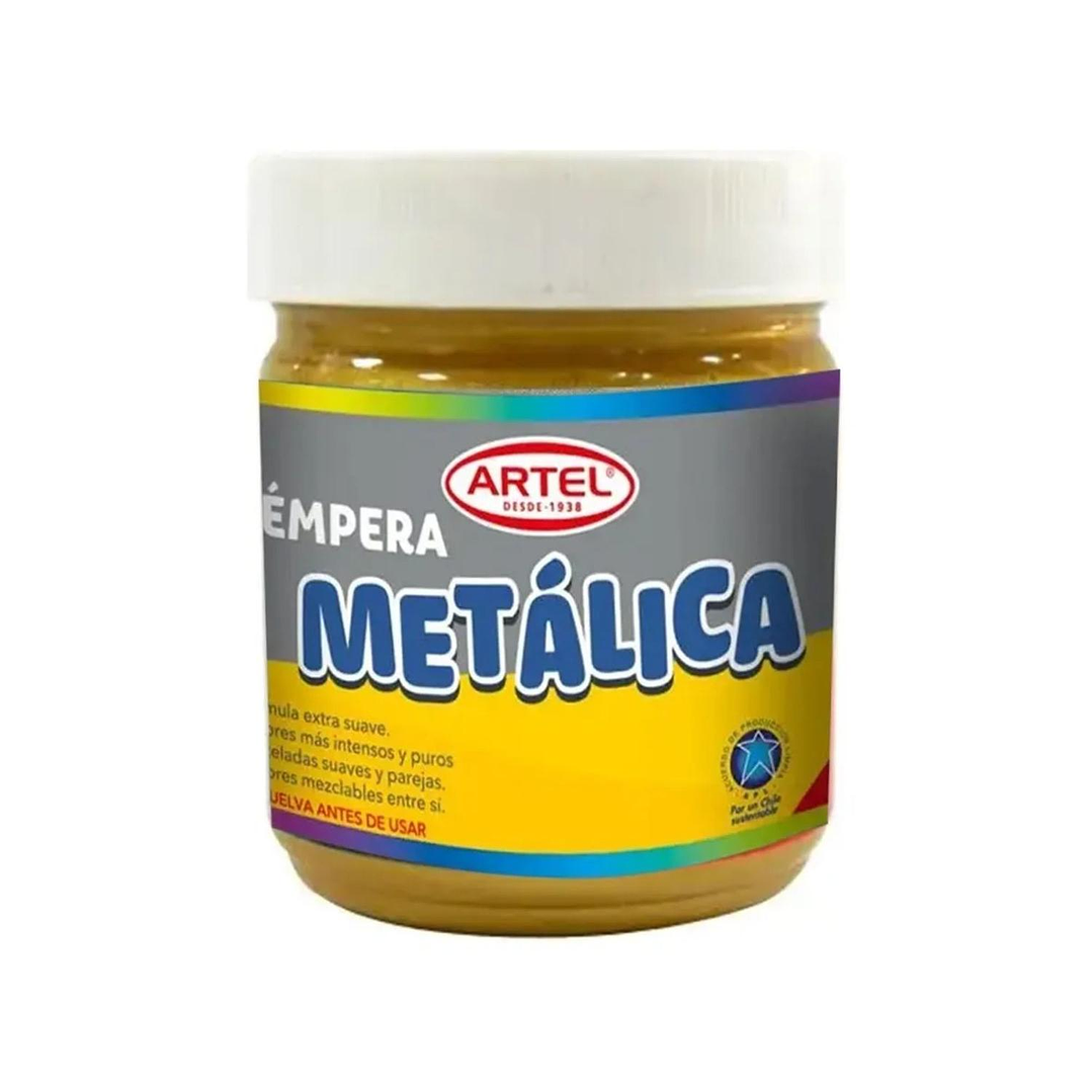 Frasco Tempera Metálica 100ml. Artel 3