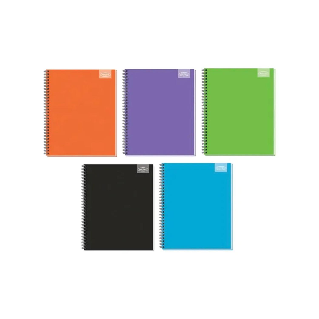 Pack 5 Cuadernos Universitario Colores 100 Hojas 7mm. Artel 2