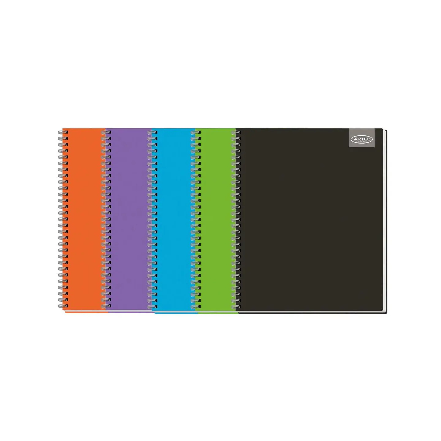 Pack 5 Cuadernos Universitario Colores 100 Hojas 7mm. Artel 3