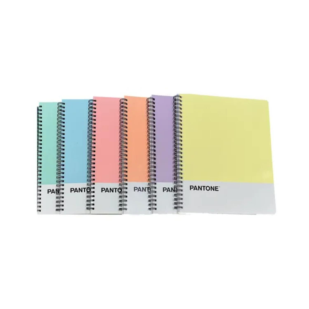 Pack 6 Cuadernos Universitario Colores Pastel 100 Hojas 7mm 1