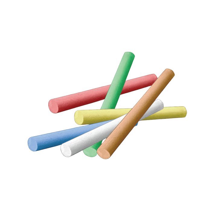 12 Tizas De Colores Sin Polvo 12 Unid. Hand Multicolor 5