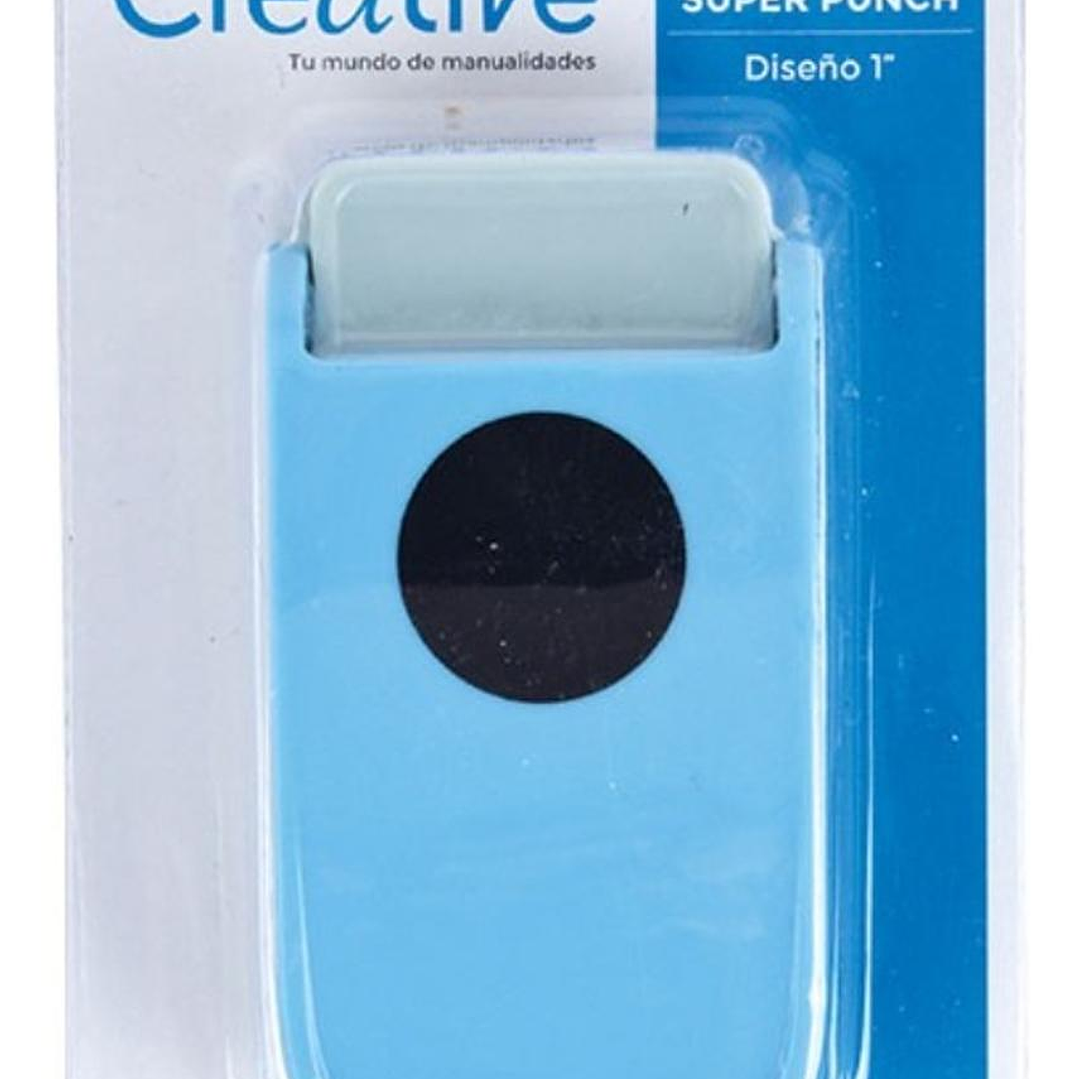 Perforador Super Punch Circulo 1 Pulgada (2.54cm) Creative 1