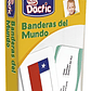 Láminas Didácticas, Flash Card Banderas Del Mundo. Dactic - Miniatura 1