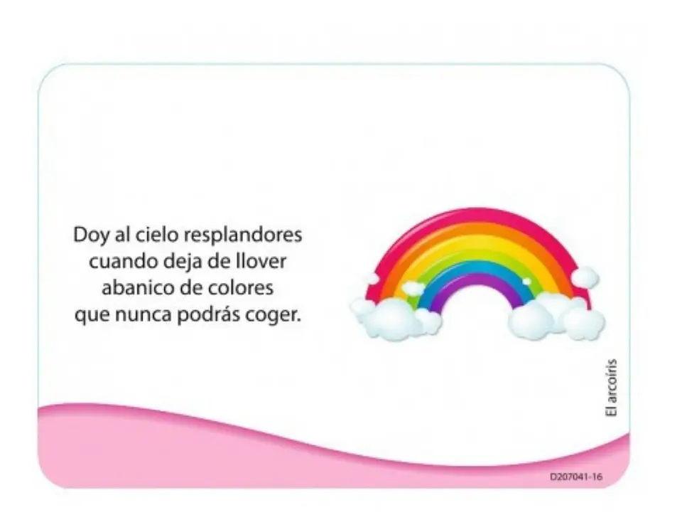 Láminas Didácticas, Flash Card Adivinanzas. Dactic 2